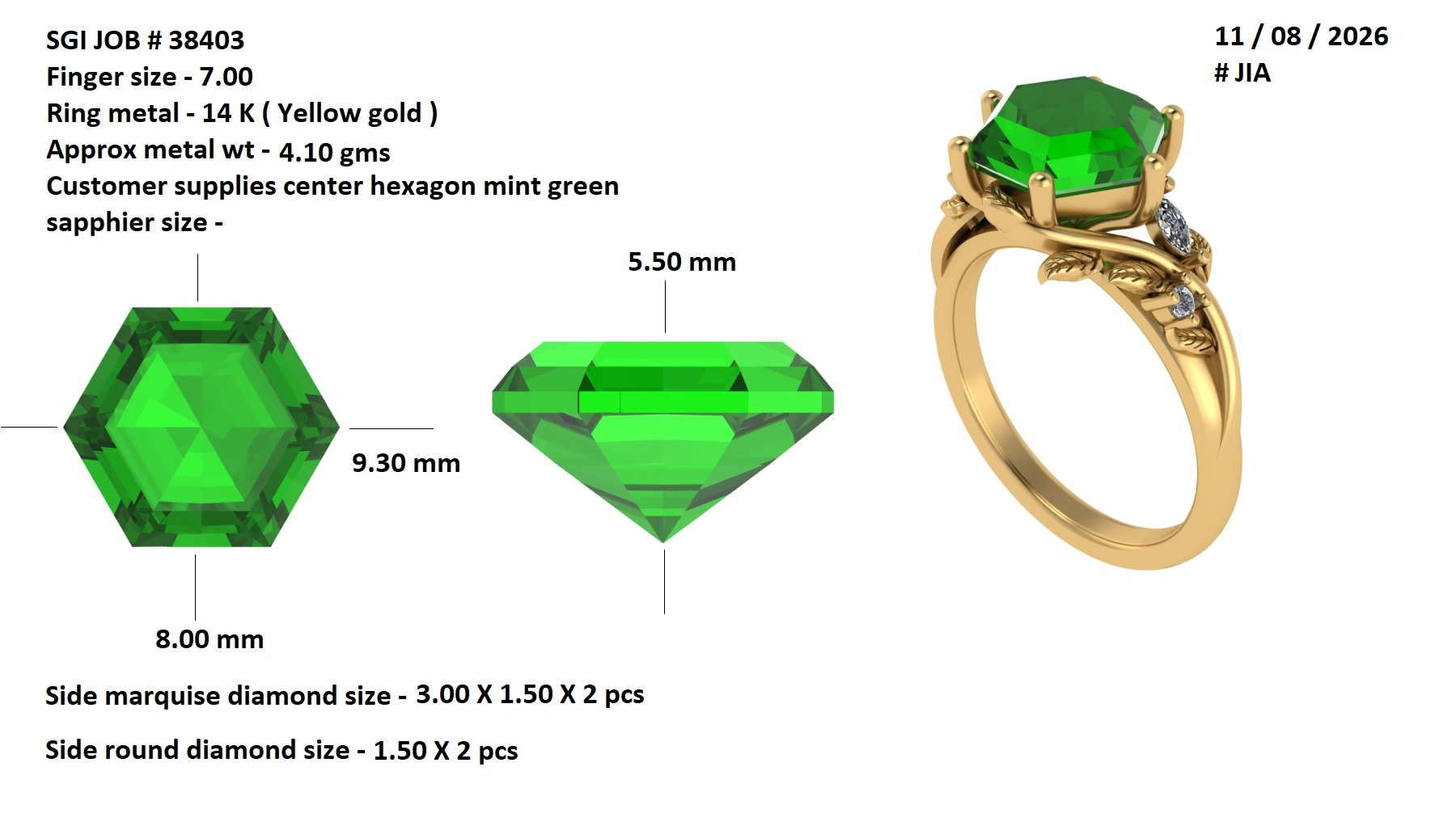 CAD Designs at Star Gems Inc.